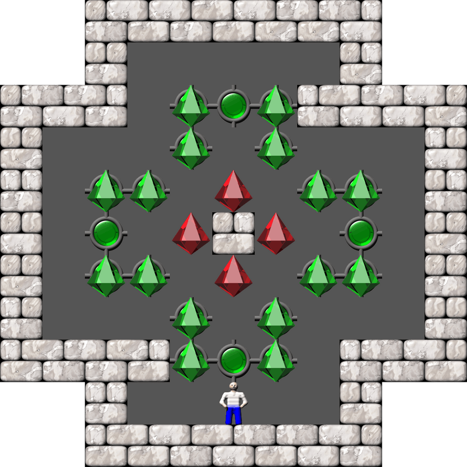 Sokoban Monry Collection level 129